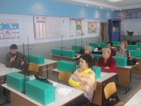 Засідання творчої групи вчителів хімії Володимирецького району