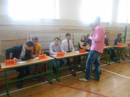 Вибори голови Шкільного уряду у Володимирецькому колегіумі