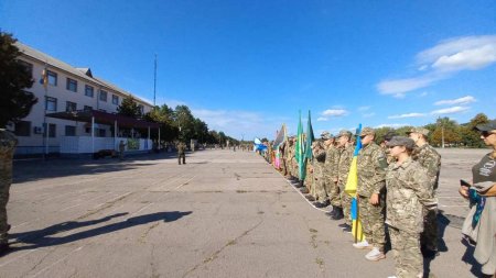Перший день Всеукраїнської військово-патріотичної гри "Вояцький дух"